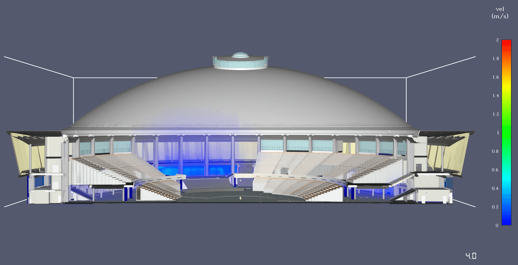 Ventilation simulation